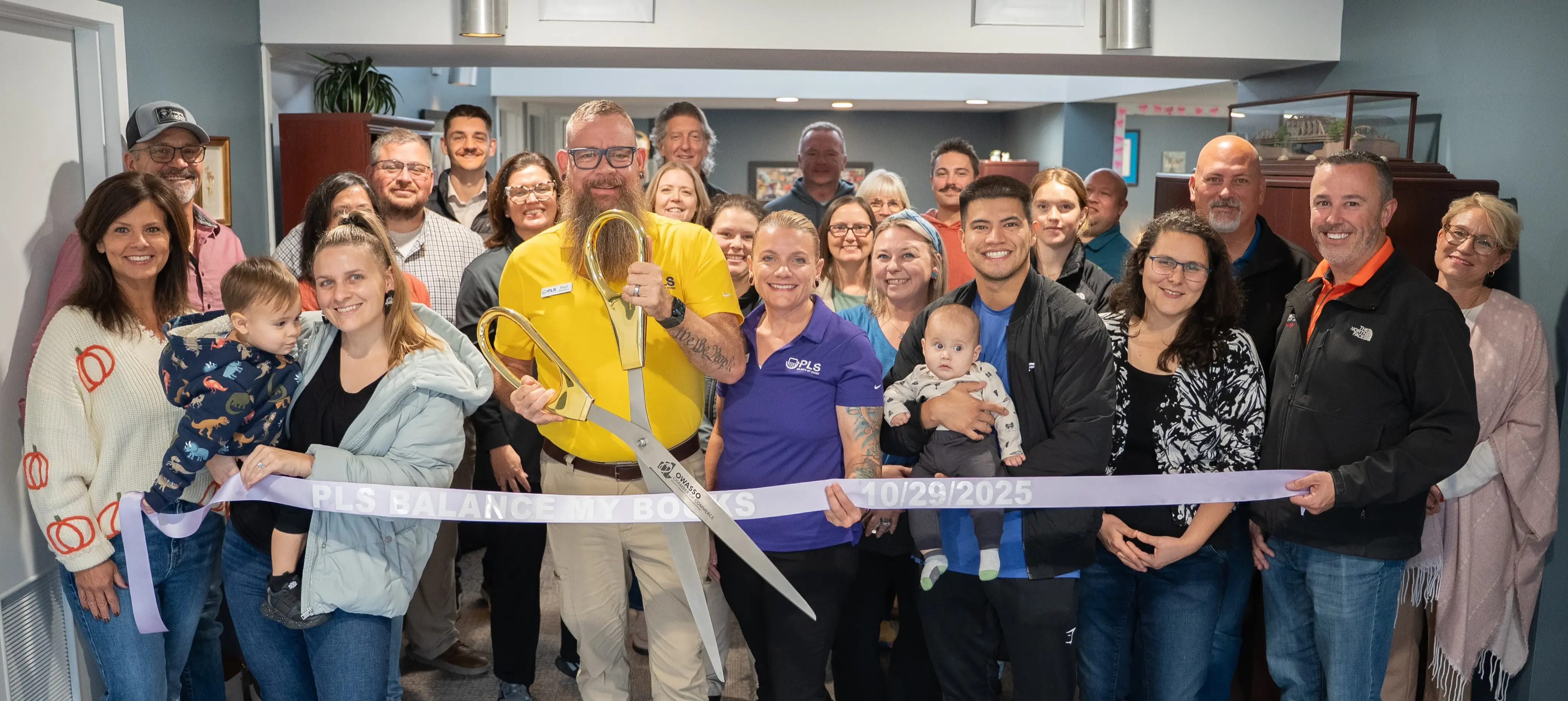 Celebrating Our Ribbon Cutting with the Owasso Chamber of Commerce